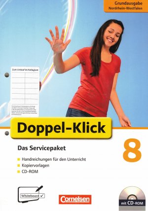 Doppel-Klick 8: Grundausgabe / Servicepaket., Handreichungen für den Unterricht, Kopiervorlagen, CD-ROM / erarb. von Susanne El-Gindi ...