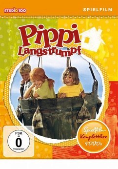 Pippi Langstrumpf - Spielfilm-Komplettbox (Softbox) [4 DVDs]