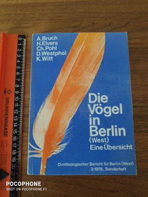 gebrauchtes Buch – Bruch, Elvers, Pohl – Die Vögel in Berlin West. Eine Übersicht.