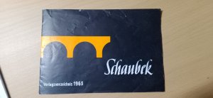 Verlagsverzeichnis 1963