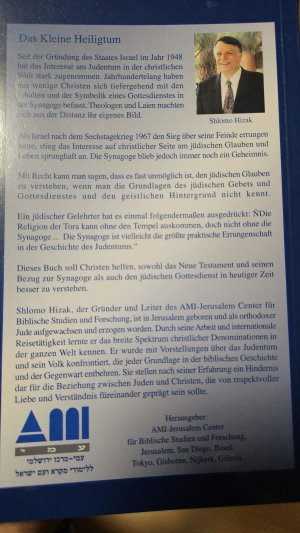 gebrauchtes Buch – Ami-Jerusalem Center f – Das kleine Heiligtum