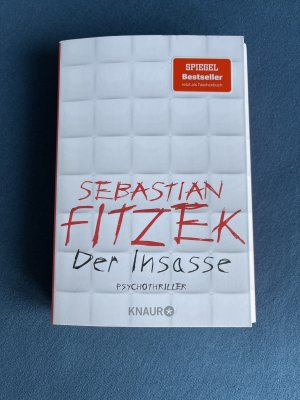 gebrauchtes Buch – Sebastian Fitzek – Der Insasse - Psychothriller