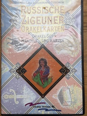 Russische Zigeuner-Orakelkarten. Orakel Set Handbuch und 25 Karten. ERTSTAUSGABE