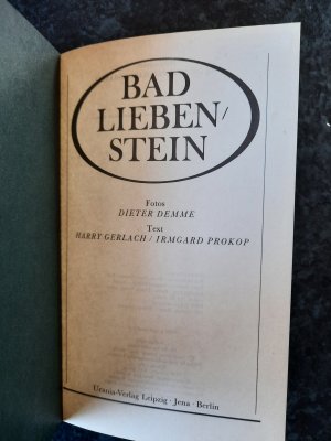 gebrauchtes Buch – Reinhard Sobanski  – Bad Liebenstein