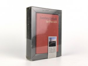 LUXUSAUSGABE IN ROTEM LEDER - NEUWERTIG - NOCH IN ORIGINALER SCHACHTEL BEFINDLICH !!! - Harenberg City Guide San Francisco