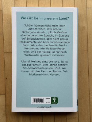 gebrauchtes Buch – Peter Hahne – Ist das euer Ernst?! - Aufstand gegen Idiotie und Ideologie