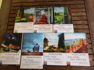 Buchkonvolut (Buchreihe: Commissario Montalbano) - Band 10: Die schwarze Seele des Sommers / Band 11: Die Flügel der Sphinx / Band 12: Die Spur des Fuchses […]