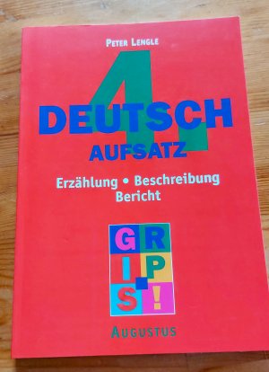gebrauchtes Buch – Peter Lengle – Deutsch Aufsatz 4. Klasse