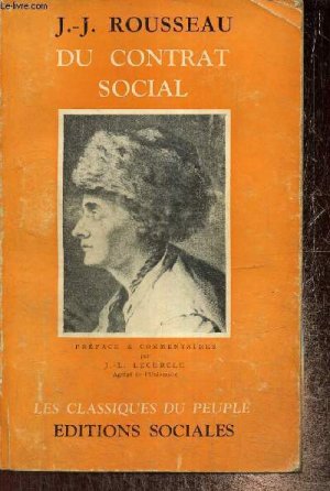 Du contrat social - Collection Les classiques du peuple