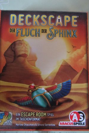 gebrauchtes Spiel – Deckscape "Der Fluch der Sphinx"