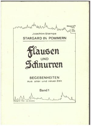 gebrauchtes Buch – Joachim Stampa – Stargard in Pommern, Flausen und Schnurren I