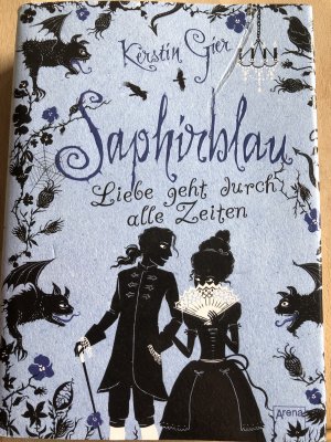 gebrauchtes Buch – Kerstin Gier – Saphirblau - Liebe geht durch alle Zeiten (2)