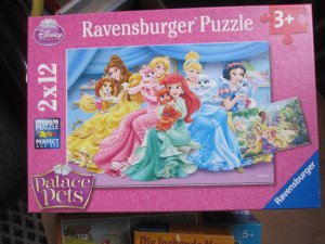 Ravensburgerv Puzzle Disney Princess, 2x12, 3+