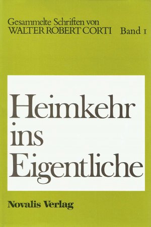 Heimkehr ins Eigentliche