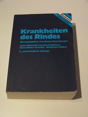 Krankheiten des Rindes Großer Rosenberger Innere Medizin und Chirurgie Fachbuch