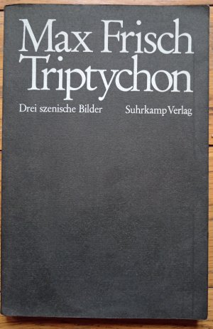 Triptychon. Drei szenische Bilder. - Widmungsexemplar