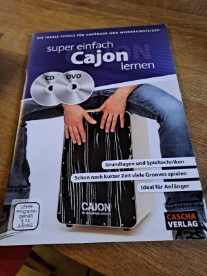 Super einfach Cajon lernen - [Grundlagen und Spieltechniken)  Ideal für Anfänger mit  CD + DVD