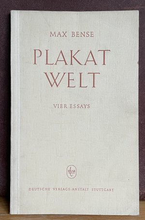 Plakatwelt. Vier Essays.