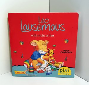 gebrauchtes Buch – Marco Campanella – Leo Lausemaus will nicht teilen. Pixi-Buch Nr. 1987. Pixi-Serie 219. Mini-Buch