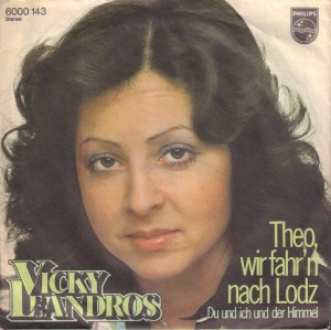 gebrauchter Tonträger – VICKY LEANDROS – THEO, WIR FAHR'N NACH LODZ & DU UND ICH UND DER HIMMEL