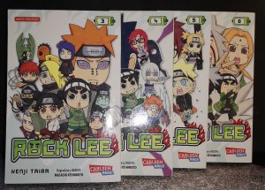 Rock Lee 3 - Rock Lee 4 - Rock Lee 5 - Rock Lee 6 (4 Bücher)