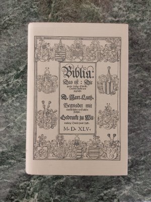 Bildtext: Lutherbibel von 