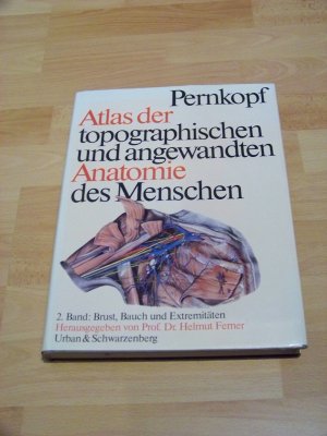 Pernkopf Atlas Anatomie des Menschen 2. überarbeit. Auflage Band 2 TOP!!!