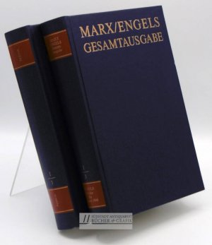 MEGA I/3. Marx/Engels Gesamtausgabe. Erste Abteilung: Band 3. Karl Marx: Werke, Artikel, Entwürfe : Bis August 1844.