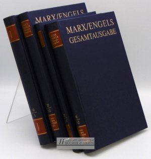 MEGA II/1. Marx/Engels Gesamtausgabe. Zweite Abteilung: Band 1.1, 1.2. Karl Marx: "Das Kapital" und Vorarbeiten : Ökonomische Manuskripte 1857-1858 in […]