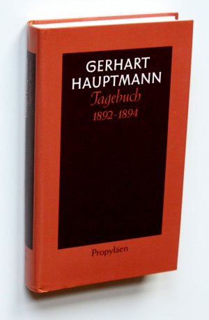 Tagebuch 1892 bis 1894