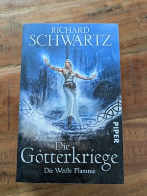 Die Weiße Flamme - Die Götterkriege 2 - signierte Ausgabe