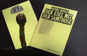 gebrauchtes Buch – Henri Bosco – DER ESEL MIT DER SAMTHOSE