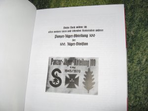 gebrauchtes Buch – Ernst Fachberger – Panzerjäger-Abteilung 100 in Krieg und Frieden -- 100. Jäger-Division