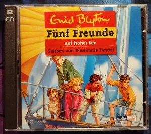 gebrauchtes Hörbuch – Enid Blyton – Fünf Freunde auf hoher See (2 CDs gelesen von Rosemarie Fendel)