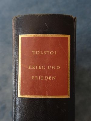 antiquarisches Buch – Leo Tolstoi – Krieg und Frieden