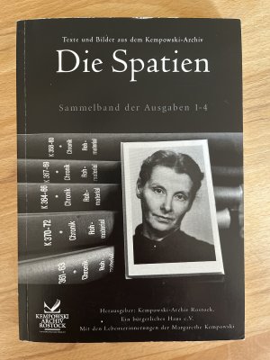 Die Spatien Texte und Bilder aus dem Kempowski-Archiv Sammelband der Ausgaben 1-4