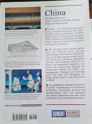 gebrauchtes Buch – Anke Kausch – DuMont Kunst-Reiseführer China