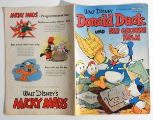 Donald Duck und der goldene Helm. 18. Sonderheft der Micky Maus [Mickey Mouse].