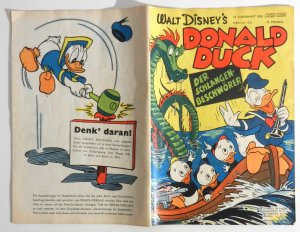 Donald Duck, der Schlangenbeschwörer. 23. Sonderheft der Micky Maus [Mickey Mouse].