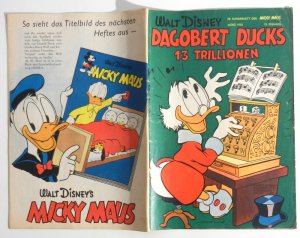 Dagobert Ducks 13 Trillionen. 24. Sonderheft der Micky Maus [Mickey Mouse].