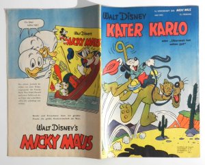 Kater Karlo oder "Übermut tut selten gut". 26. Sonderheft der Micky Maus [Mickey Mouse].