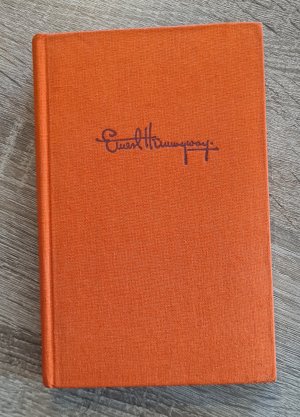 antiquarisches Buch – Ernest Hemingway – Fiesta