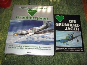 Jagdgeschwader 54 - DIE GRÜNHERZJÄGER ! A 4 Chronik und Bilddokumentation ! 2 Bände !