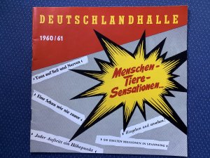 Menschen - Tiere - Sensationen. Programmheft 1960/61