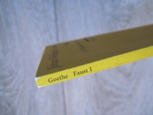 gebrauchtes Buch – Johann Wolfgang Goethe – Faust. Der Tragödie erster Teil