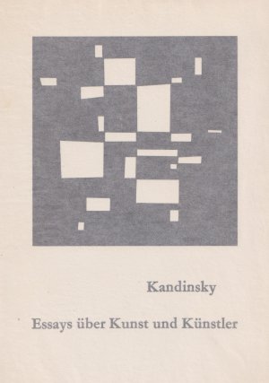 gebrauchtes Buch – Kandinsky ; Max Bill  – Essays über Kunst und Künstler