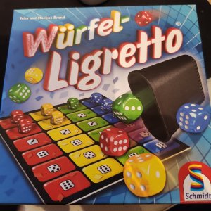 neues Spiel – Würfel-Ligretto