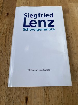 gebrauchtes Buch – Siegfried Lenz – Schweigeminute - Novelle