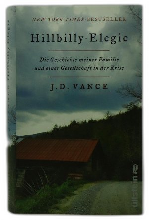 gebrauchtes Buch – J.D. Vance – Hillbilly-Elegie - die Geschichte meiner Familie und einer Gesellschaft in der Krise