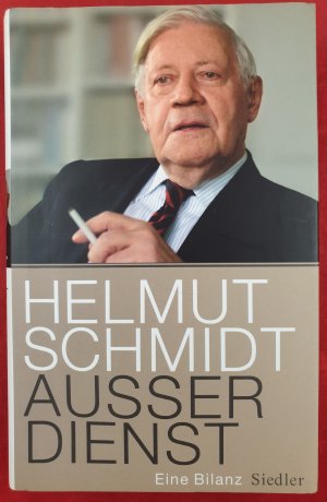 gebrauchtes Buch – Helmut Schmidt – Außer Dienst - eine Bilanz